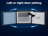 Devanti 31L Small Upright Freezer Vertical Freezer Black UPF-31L-BK