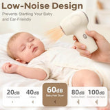 Cordless Hair Dryer Baby, Gentle Airflow Mini Hair Dryer Portable Baby Blow Dryer Rechargeable V1107-108-49798-BEG