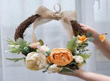 Simulation Peony Garland Outdoor Decoration Garland Wedding Home Door Decoration V1294-YM0715-211102XU04-3