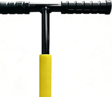 Manual Lawn Aerator Tool with Spring-Loaded Spikes, Heavy-Duty Soil Loosener for Garden Yard, V1107-CS-CPTQGJ