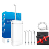 Water Flosser 3 Modes and IPX7 Waterproof Travel Water Flossers for Teeth and Braces - White V1263-JX-6532-1