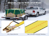 Ratchet Straps, 50.8 mm x 9.1 m, Heavy Duty Tie Down Straps with Double J Hook, 4536 kg Break V952-SJGJLD2X3010VZ6IN001V0