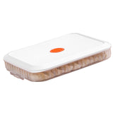Food Pan Dumpling Storage Box Plastic Noodle Organizer Box with Lid for Kitchen Cooking V1294-YM0901-3118230440811