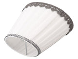 6 Pcs Small Lamp Shade Clip On Type Fabric Lampshade Modern Simple E14 Candle Bulb Lamp Cover V1294-YM0703-3119230010911