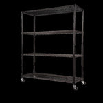 Modular Wire Storage Shelf 1200 x 600 x 1800mm Steel Shelving V63-841351