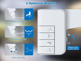 Non-Electric Mechanical Bidet Attachment Ultra-Slim Dual Nozzle Design with Feminine & Posterior V1107-CS-PZFXQ