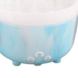 Mushroom Rotating Raindrop Humidifier 300ml Aromatherapy Essential Oil Diffuser with 7 Color Night V1294-YM0901-3113240348012
