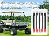 Club Car DS Battery Cables, Golf Cart Cables for 1995-Up Carts 48V 4 Gauge V1259-DP01-A-5421