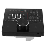 Smart Digital Thermostat LCD Color Display Precise Control Intelligent Temperature Controller Black V1294-YM0706-3114230111711
