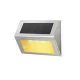 Solar Powered Step Lights for Outdoor Stairs, Stainless Steel & ABS Waterproof LED Step Light with V1341-ZY-USYHVNNJ-12PCS-6000KCOOLWHITE