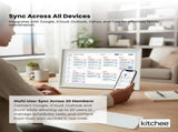 Kitchee 10" Digital Calendar Smart Family Planner - 25.5cm Touchscreen White V238-SUPDZ-42012314927184