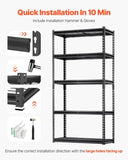 VEVOR Storage Shelves 5 Tier Adjustable Heavy Duty Garage Shelving Unit 907 kg V952-LXLZLKHJ16361QQUOV0