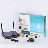Wireless Microphone - Cordless Handheld Mic for Singing, Events, or Presentations V1263-JX-3680
