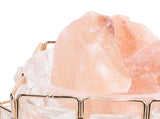 Rosy Salt Lamp 3 Colors 10 Brightnesses USB Night Light for Bedroom Nightstand Gift USB 5V V1294-YM0901-3119240149611