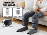 Livemor Electric Leg Foot Massager Air Wrap With Shiatsu Neck Massager Heating MAS-FOOT-NECK-8H-BK