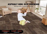 Carpet Tiles Reusable, 24"x 24"Carpet Squares With Padding Attached, Soft Padded Carpet Tiles, Easy V952-KCXFKDT2424YO1I6PV0