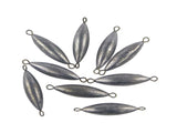Swimerz 4oz Torpedo Trolling Sinker, Lead 9 Pack V658-93MC000642004