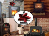 Fireplace Fan Fireplace and Stove Accessory Christmas Tree Shape x12 x23cm, 17.5cm, 5cm V1237-ZY-528-186