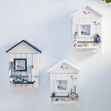 Wood Keys Box Wall Mounted Sundries Holders Practical Convenient Key Holder Storage Box Cabinet V1294-YM0718-10074788