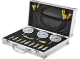 Hydraulic Pressure Test Kit, 250/400/600bar, 3 Gauges 11 Test Couplings 3 Test Hoses, Excavator V952-JXYBZ3T11G0050BLLV0