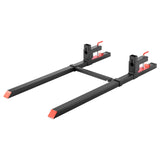 Pallet Forks, 907 kg Clamp on Pallet Forks, 149 cm Total Length Heavy-Duty Tractor Fork with V952-TPHCKDJK60INVJ53T001V0