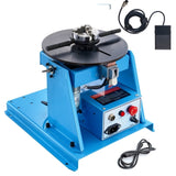VEVOR Rotary Welding Positioner 10KG, 0-90&deg; Welding Positioning Turntable Table with 8.1 Inch 3-Jaw V952-HJBWJX10KG20A453NV3