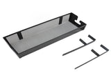 Under Desk Cable Management Tray Carbon Steel Under Desk Storage Basket Cable Organizer with Clamp V1294-YM0901-3117240337011
