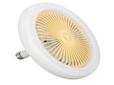 30W Light Fan 9.8in Small Aromatherapy Noiseless Ceiling Fan Light E27 LED Fan Light 86265V V1294-YM0703-3119230093111