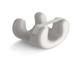 White Beauty Sleep Pillow - Contoured Memory Foam Pillow for Face & Neck Support V888-ELOSUNG23925