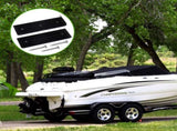 10 Pcs Boat Trailer Slide Pads and Boat Trailer Glide Enders 10.25'' x 3.1'' Boat Trailer V1258-DP02-C-3078