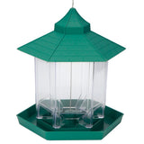 Waterproof Hanging Plastic Transparent Bird Feeder Feeding Tools for Outdoor Garden Yard V1294-YM0901-3111200173511