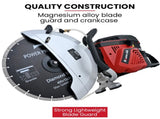 BAUMR-AG 400mm Professional Concrete Demolition Saw 94cc 2-Stroke, Wet and Dry Demo Cutting, 16" V219-SAWCONBMP1MA