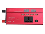 Car Power 12V 24V to 220V Aluminium Alloy 420W LED Screen Safe Charging 4 USB Ports Car V1294-YM0523-3117220072711