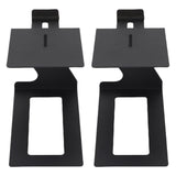 Desktop Speaker Stands with EVA Pads Carbon Steel Desktop Speaker Risers for Small Medium Computer V1294-YM0901-3114250032411