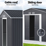 Giantz Garden Shed 3x3M Outdoor Storage Tool Workshop House Shelter SHED-GAB-10X10X7-ABC