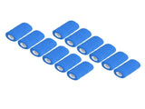 12Pcs Bandage Wrap Natural Latex Elastic Self Adhesive Wrap for Cows Dogs Horses 10cm Blue V1294-YM0523-3111220104713