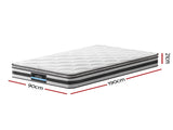 Giselle Bedding 21cm Mattress Pillow Top Single MATTRESS-0754-PT-S