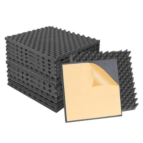 14PC Acoustic Foam Wall Panels 50x50x5cm HW0213-14