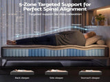 Giselle 30cm Single Mattress with Edge Support and 5-Zone Comfort MATTRESS-E-URBAN-30-S