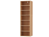 Artiss Bookshelf 7 Tiers MILO Pine FURNI-Q-BSHELF-02-WD
