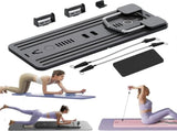 8-in-1 Multifunctional Black Fitness Board for Pilates, Abdominal Strength, and Core Training V178-59237