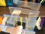 Handbag Organizer Household Transparent Bag Storage Rack Bed Room PC Mini Purse Shelf 3 Section V1294-YM0703-3117230123711