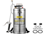 3.5Gal Stainless Steel Sprayer,l Set 20" Wand& Handle& 3FT Reinforced Hose, Hand Pump Sprayer V952-PWQBXG12L00000001V0