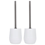 2sets Toilet Bowl Cleaner Brush Lockable Thread Convenient Practical Efficient Safe Reliable Durable V1294-YM0715-3112210116312