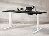 Levede Motorised Standing Desk Adjustable 140cm Black 1000x 1MM DH4948-140S-WHBK