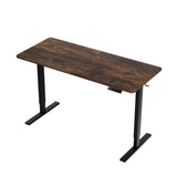 Artiss Standing Desk Height Adjustable 140cm Ergonomic Office Desk Brown HASD-ET156E-BKRW