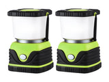 Weisshorn 2-Pack LED Camping Lanterns, 1000LM Super Bright Waterproof Portable Emergency Tent Lights CP-LT-1KLM-1SET-GR