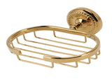 Wall Mounted Metal Soap Holder Antique Bathroom Soap Basket Dish Holder Golden Twist V1294-YM0626-3112220087911