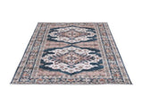 Artiss 80 x 180 cm Washable Runner Area Rug No Hard Glue Quilt-Like Soft for Home Decor, 0.5cm FLR-4857-80X180-BL