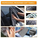 10-piece car wash & polishing set - car wash brushes - car wash tool set - professional accessories V1188-ZXY-131-710